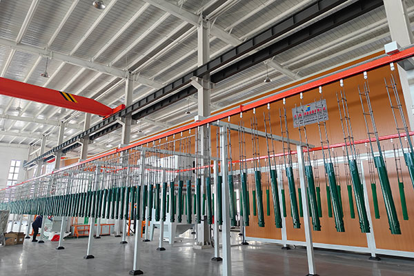 地樁噴涂流水線(xiàn)